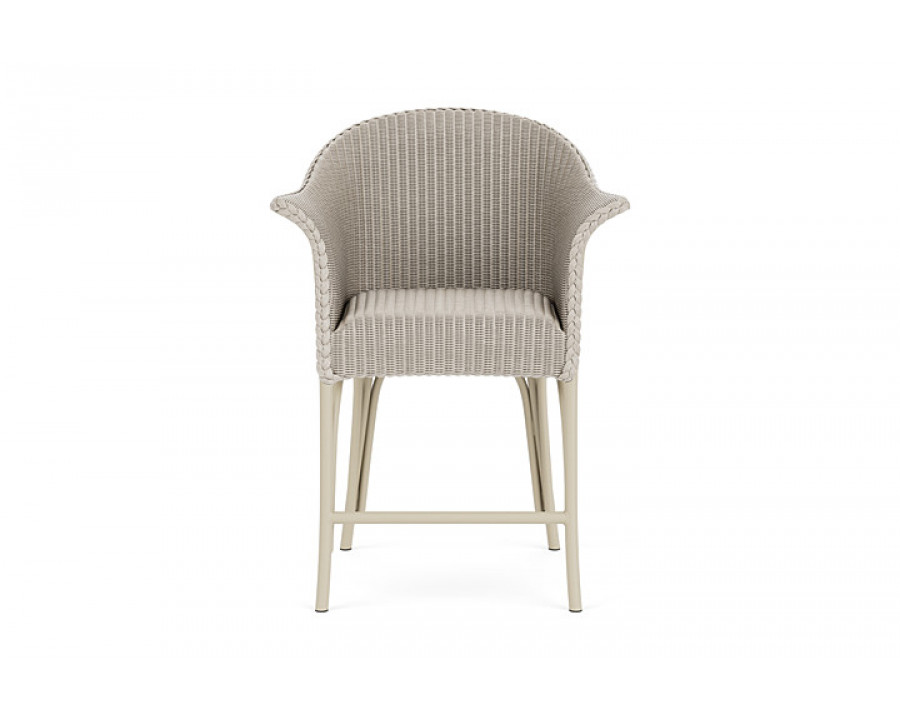 Lloyd Flanders™ All Seasons Balcony Stool with Padded Seat - Linen