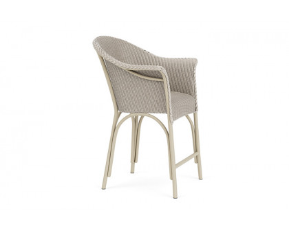 Lloyd Flanders™ All Seasons Balcony Stool with Padded Seat - Linen