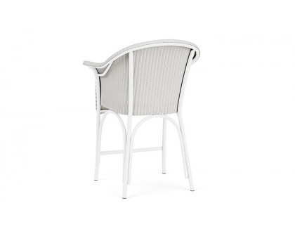 Lloyd Flanders™ All Seasons Balcony Stool with Padded Seat - Matte White