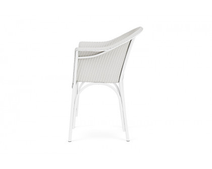 Lloyd Flanders™ All Seasons Balcony Stool with Padded Seat - Matte White