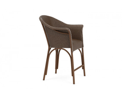 Lloyd Flanders™ All Seasons Balcony Stool with Padded Seat - Bark