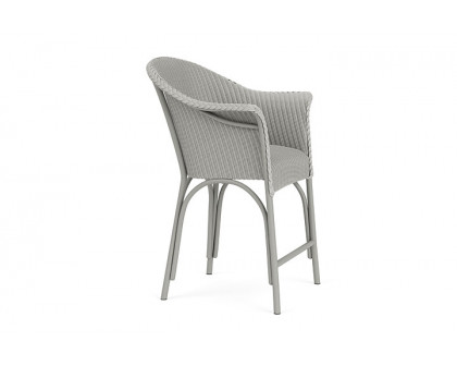 Lloyd Flanders™ All Seasons Balcony Stool with Padded Seat - Platinum