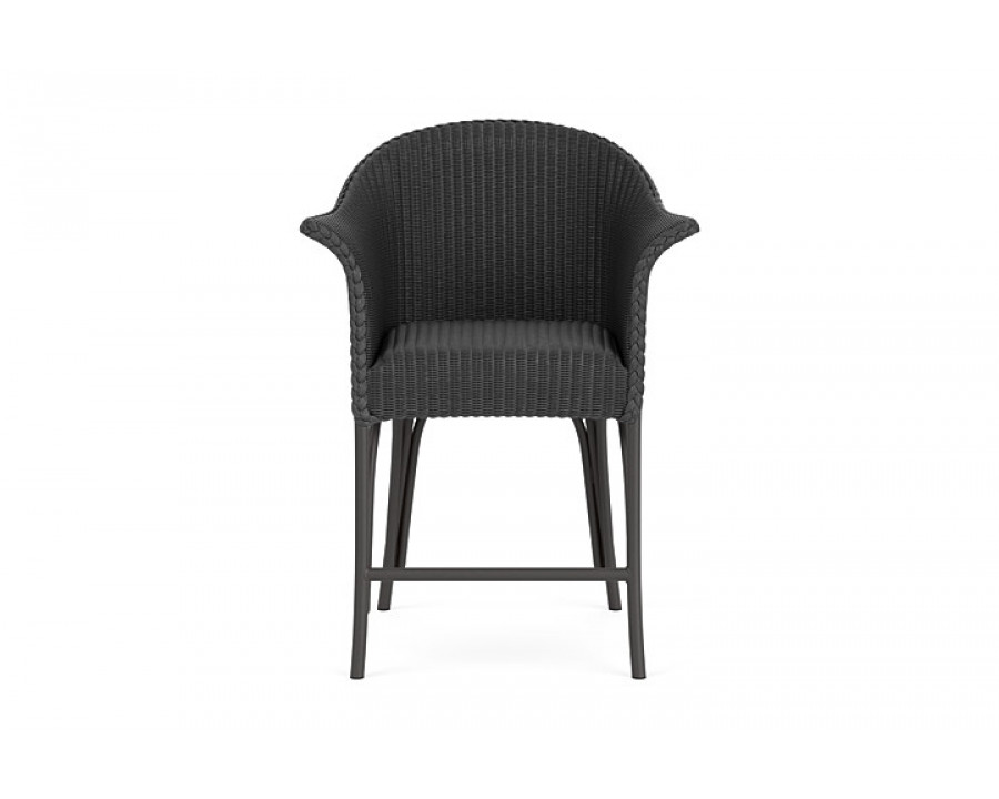 Lloyd Flanders™ All Seasons Balcony Stool with Padded Seat - Charcoal