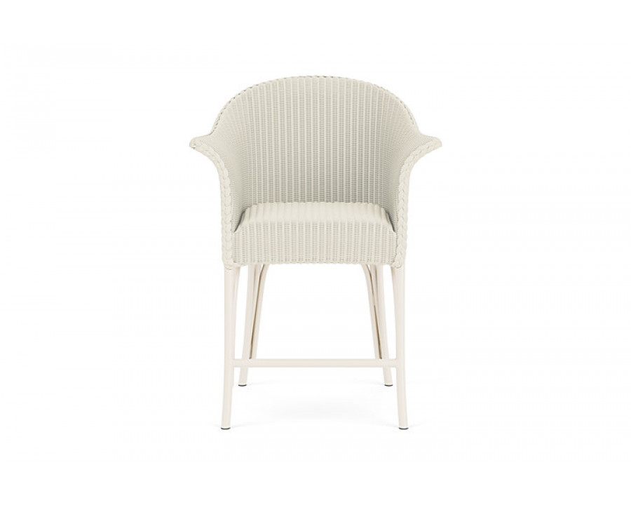 Lloyd Flanders™ All Seasons Balcony Stool with Padded Seat - Ivory