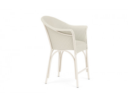 Lloyd Flanders™ All Seasons Balcony Stool with Padded Seat - Ivory