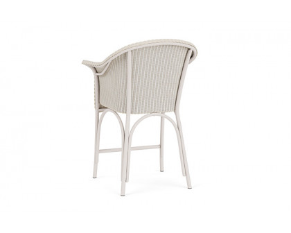 Lloyd Flanders™ All Seasons Balcony Stool with Padded Seat - Antique White