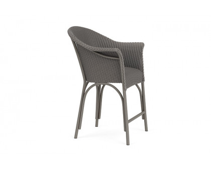 Lloyd Flanders™ All Seasons Balcony Stool with Padded Seat - Pewter