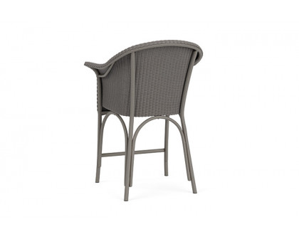 Lloyd Flanders™ All Seasons Balcony Stool with Padded Seat - Pewter