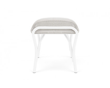 Lloyd Flanders™ All Seasons Ottoman with Padded Seat - White