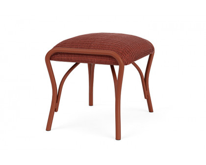 Lloyd Flanders™ All Seasons Ottoman with Padded Seat - Terracotta