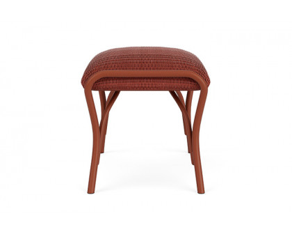 Lloyd Flanders™ All Seasons Ottoman with Padded Seat - Terracotta