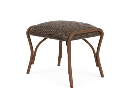 Lloyd Flanders™ All Seasons Ottoman with Padded Seat - Bark