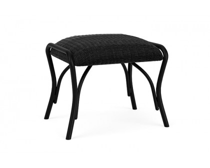 Lloyd Flanders™ All Seasons Ottoman with Padded Seat - Ebony