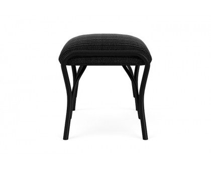 Lloyd Flanders™ All Seasons Ottoman with Padded Seat - Ebony