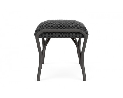 Lloyd Flanders™ All Seasons Ottoman with Padded Seat - Charcoal