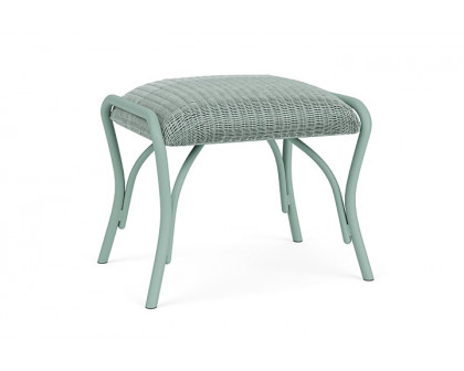 Lloyd Flanders™ All Seasons Ottoman with Padded Seat - Sea Glass