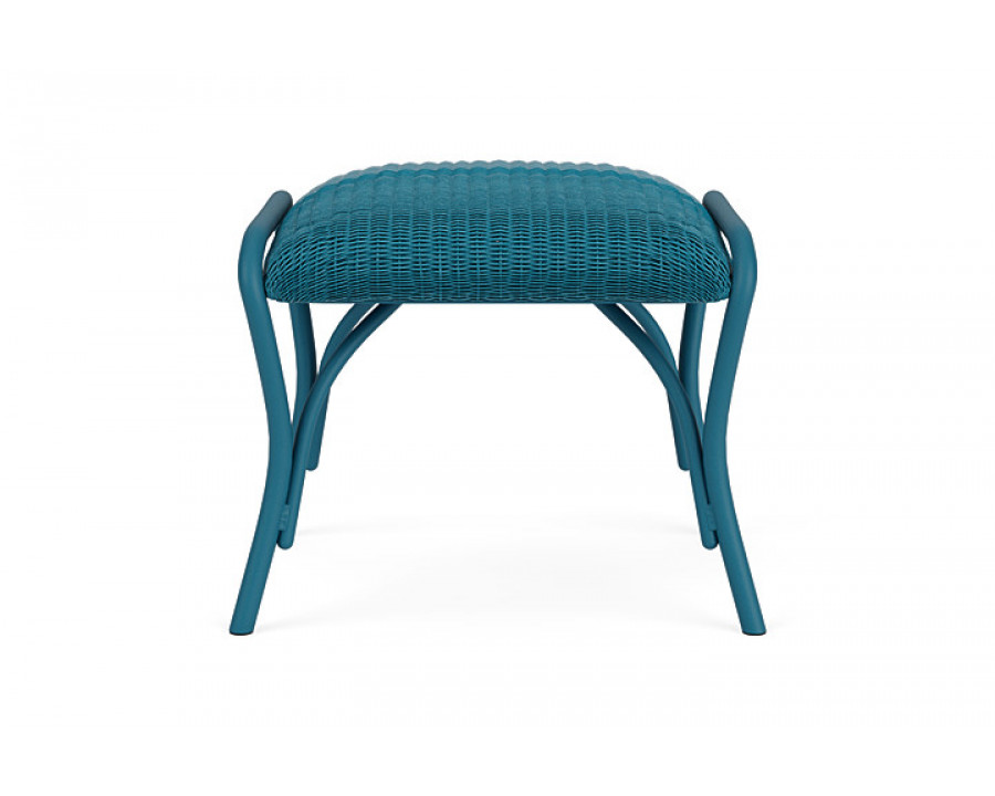 Lloyd Flanders™ All Seasons Ottoman with Padded Seat - Peacock