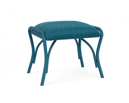 Lloyd Flanders™ All Seasons Ottoman with Padded Seat - Peacock