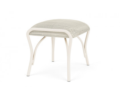 Lloyd Flanders™ All Seasons Ottoman with Padded Seat - Ivory