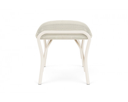 Lloyd Flanders™ All Seasons Ottoman with Padded Seat - Ivory