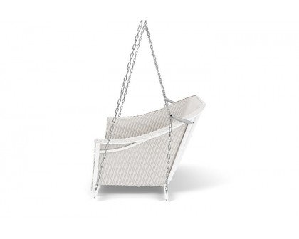 Lloyd Flanders™ All Seasons Settee Swing with Padded Seat - White