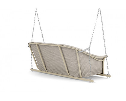 Lloyd Flanders™ All Seasons Settee Swing with Padded Seat - Linen