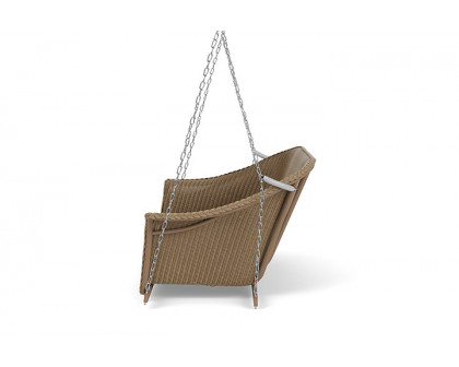 Lloyd Flanders™ All Seasons Settee Swing with Padded Seat - Fawn