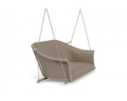 Lloyd Flanders™ All Seasons Settee Swing with Padded Seat - French Beige