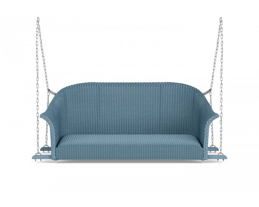 Lloyd Flanders™ All Seasons Settee Swing with Padded Seat - Stillwater