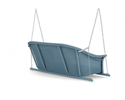 Lloyd Flanders™ All Seasons Settee Swing with Padded Seat - Stillwater