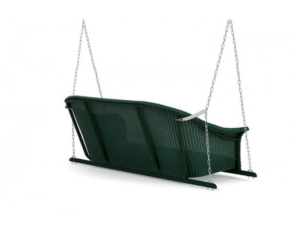 Lloyd Flanders™ All Seasons Settee Swing with Padded Seat - Woodland