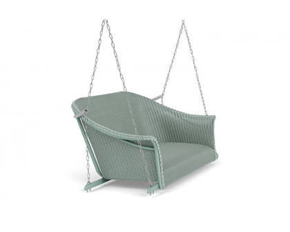 Lloyd Flanders™ All Seasons Settee Swing with Padded Seat - Sea Glass