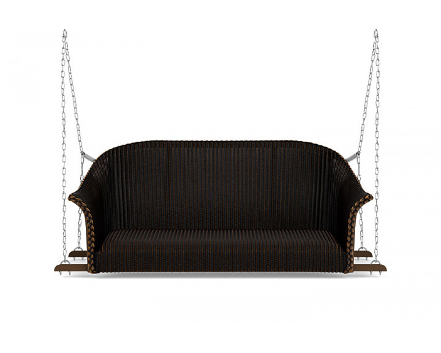 Lloyd Flanders™ All Seasons Settee Swing with Padded Seat - Mink