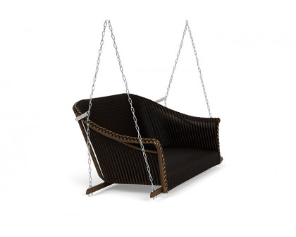 Lloyd Flanders™ All Seasons Settee Swing with Padded Seat - Mink