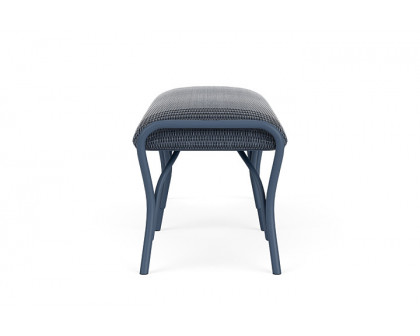 Lloyd Flanders™ All Seasons Settee Ottoman with Padded Seat - Denim Blue