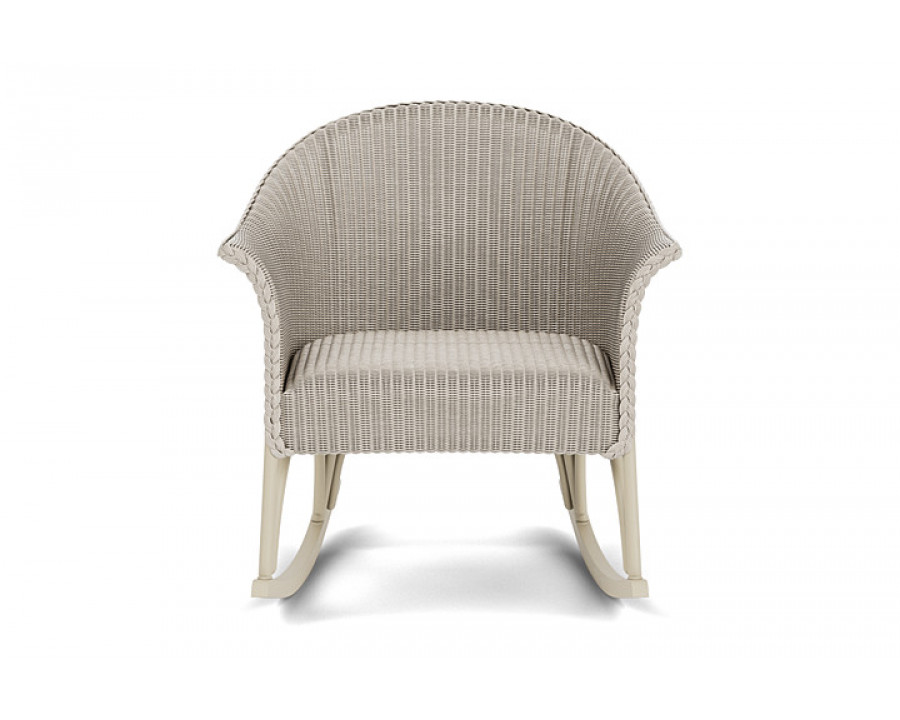 Lloyd Flanders™ All Seasons Lounge Rocker with Padded Seat - Linen