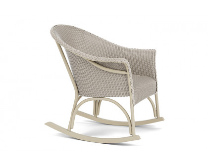 Lloyd Flanders™ All Seasons Lounge Rocker with Padded Seat - Linen