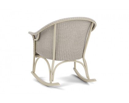 Lloyd Flanders™ All Seasons Lounge Rocker with Padded Seat - Linen