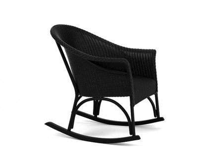 Lloyd Flanders™ All Seasons Lounge Rocker with Padded Seat - Ebony