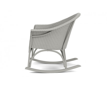 Lloyd Flanders™ All Seasons Lounge Rocker with Padded Seat - Platinum