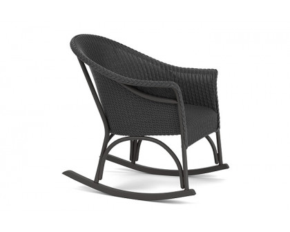 Lloyd Flanders™ All Seasons Lounge Rocker with Padded Seat - Charcoal