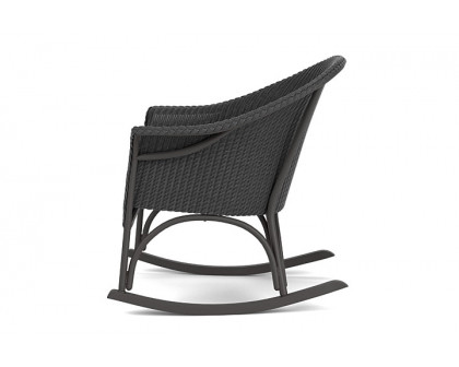 Lloyd Flanders™ All Seasons Lounge Rocker with Padded Seat - Charcoal