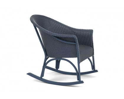 Lloyd Flanders™ All Seasons Lounge Rocker with Padded Seat - Denim Blue