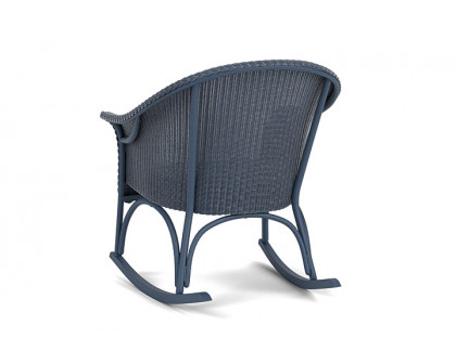 Lloyd Flanders™ All Seasons Lounge Rocker with Padded Seat - Denim Blue