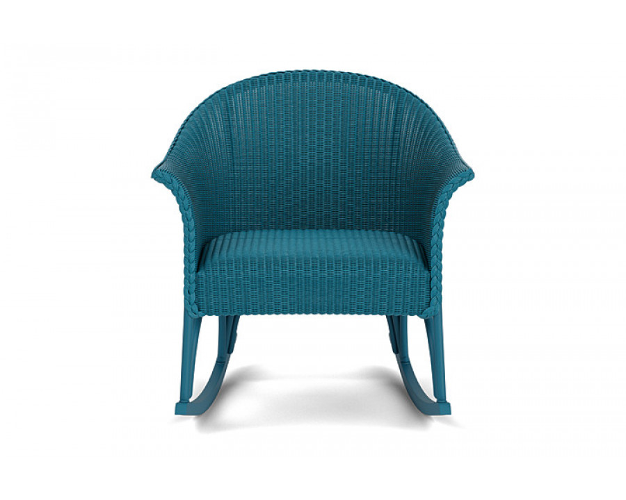 Lloyd Flanders™ All Seasons Lounge Rocker with Padded Seat - Peacock