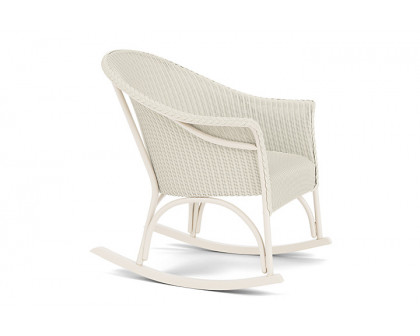 Lloyd Flanders™ All Seasons Lounge Rocker with Padded Seat - Ivory