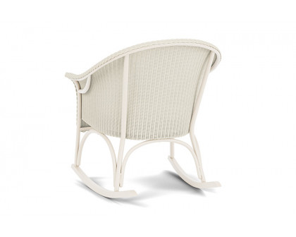 Lloyd Flanders™ All Seasons Lounge Rocker with Padded Seat - Ivory