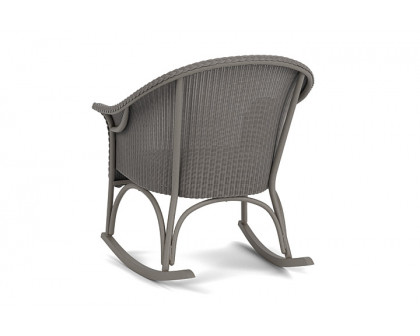 Lloyd Flanders™ All Seasons Lounge Rocker with Padded Seat - Pewter