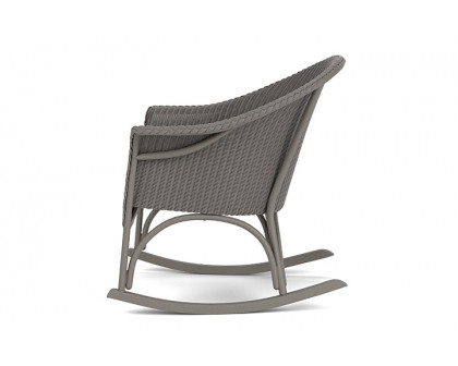 Lloyd Flanders™ All Seasons Lounge Rocker with Padded Seat - Pewter