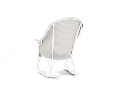 Lloyd Flanders™ All Seasons High Back Porch Rocker with Padded Seat - White